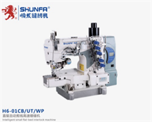 SHUNFA H6-01CB/UT NEW SERIES COMPUTER SMALL FLAT-BED INTERLOCK MACHINE