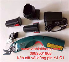 KÉO CẮT VẢI DÙNG PIN SẠC LEJIANG