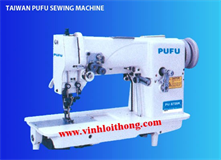 PU-8720K DOUBLE NEEDLE ROUNDLET EMBROIDER SEWING MACHINE (WITH CUTTER)
